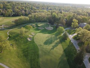 St Louis CC 6th Fairway Aerial